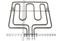 Горен нагревател за фурна AEG, Electrolux, Zanussi 750W+1750W