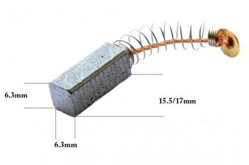 Графитни четки за бормашина 6.3x6.3x17/15.5 BOSCH Original