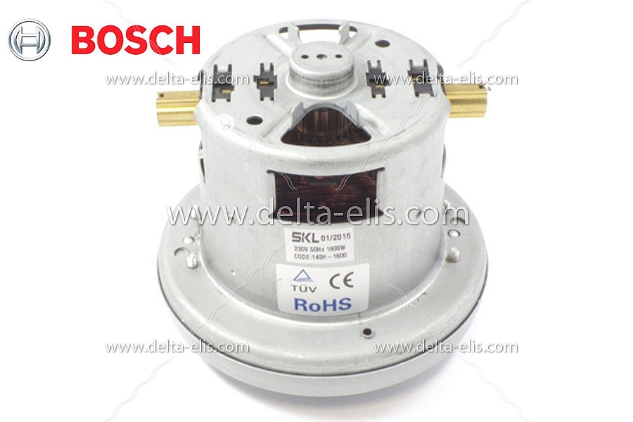 Двигател, мотор за прахосмукачка Bosch, Siemens 1600W. BOSCH, БОШ ...