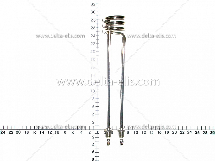 Нагревател за бойлер - 2000W 10 литров. DIPLOMAT, ДИПЛОМАТ, ELDOM ...